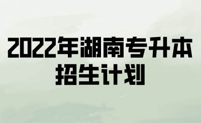 2022年湖南专升本招生计划.png